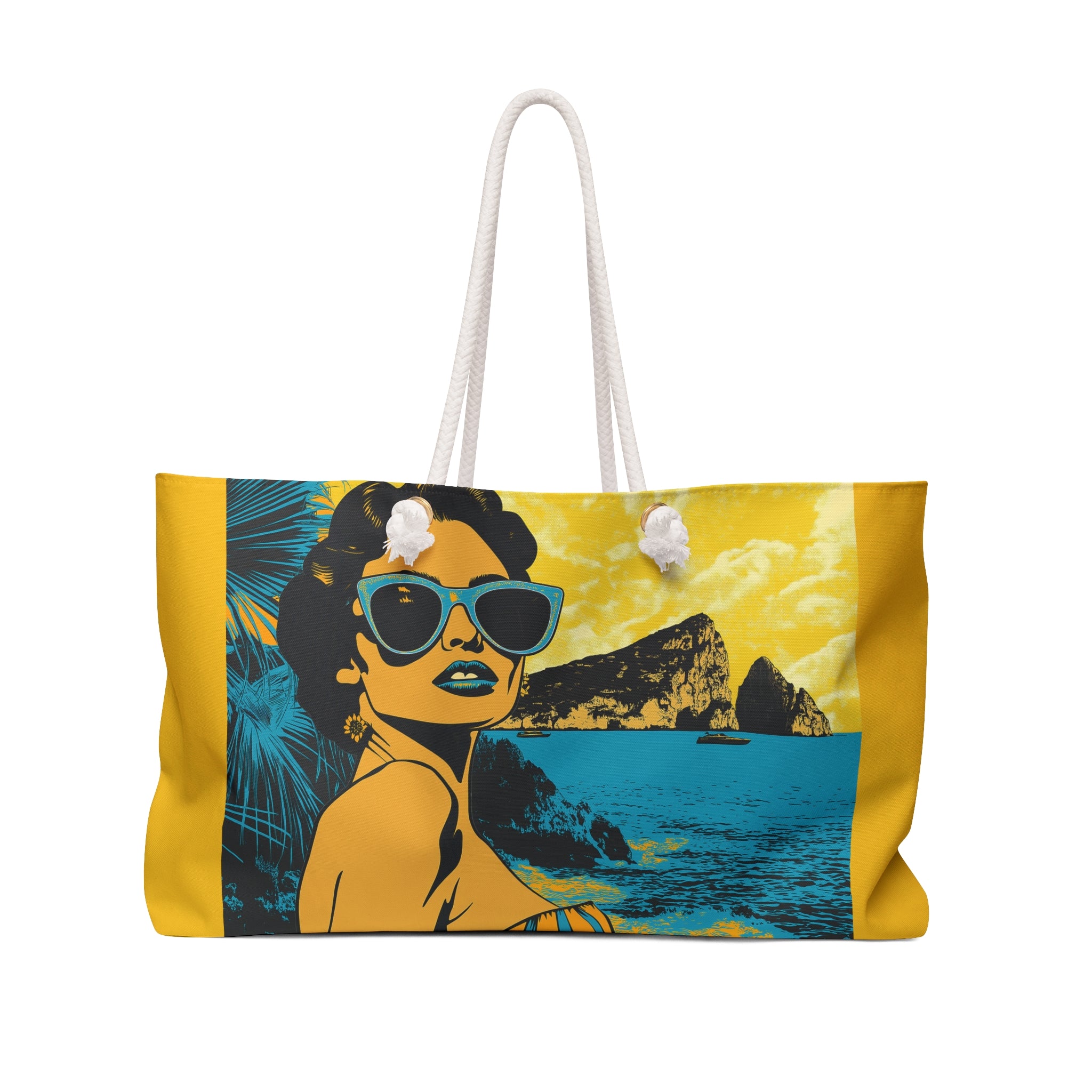 Mediterranean Summer Weekender Bag - Ciao Bella from Capri