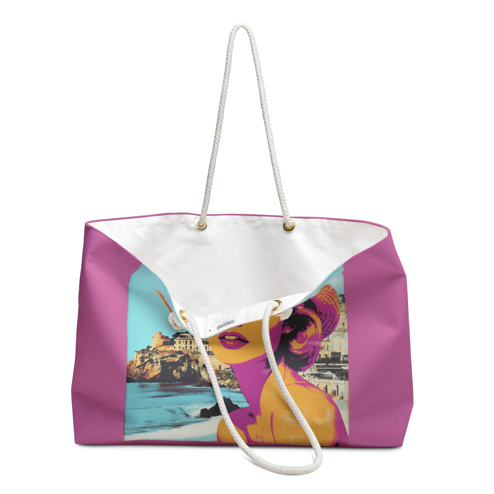 Mediterranean Summer Weekender Bag - Living La Vie En Rose